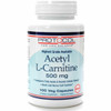 Acetyl-L-Carnitine 500 mg 100 caps by Protocol For Life Balance