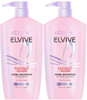 LOreal Paris Elvive Glycolic + Gloss Shine Boosting Shampoo And Conditioner Set Cleanses 56 Fl Oz