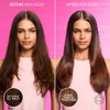 LOreal Paris Sulfate Iron Sleek Smoothing Shampoo And Conditioner Set Frizz Control Treated Hair Everpure 13.6 Fl Oz