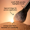 E.L.F. High Points Highlighter Brush Soft and Tapered Face Makeup Brush For