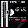 LOreal Paris Telescopic Lift Mascara Lengthening And Volumizing Eye Makeup Lash Lift With 0.33 Fl Oz