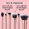 E.L.F. Flawless Face Kit Brush Collection Brushes For Face Eyes and Brows 6Piece
