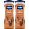 Vaseline Cocoa Radiant 2Pack Intensive Care Moisturizing Hand And Body Lotion With 10 Oz 2Pack