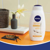 Nivea Vanilla And Sweet Cream Pampering Body Wash With Nourishing Serum Bottle 20 Fl Oz