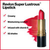 Revlon Super Lustrous Lipstick Creamy Formula For Soft FullerLooking Lips Moisturized Feel 0.15 Oz
