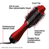 Revlon OneStep Volumizer Original 1.0 Hair Dryer And Hot Air Brush Red