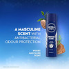 Nivea Men Protect and Care AntiPerspirant Deodorant Spray 0% Alcohol 48H Odor 150Ml Pack Of 3