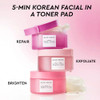 Glow Recipe Toner Pads Kit Trial Set Korean Toner Pad Kit With Exfoliating 12Piece