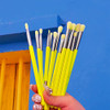 Docolor Neon Eye Makeup Brushes Set + Colorful Eyeshadow Makeup Brush Set Ful Eyeshadow Makeup Brush 15Pcs