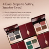 Charlotte Tilbury Luxury Palette Eyeshadow Shimmer Metallic and Satin Matte Eyeshadow Quad With S The Rock Chick