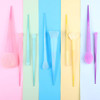 Docolor Colourful Makeup Brush Set + Pea Pod Makeup Premium Synthetic Ful Makeup Brush Set 17Pcs