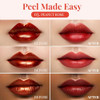 Peripera Bundle Peel Off Lip Stain 03 Peanut Rose + Ink Glasting