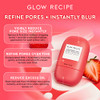 Glow Recipe Strawberry Bha Serum Primer SiliconeFree Blurring Matte Primer Pore Minimizing Face 30Ml