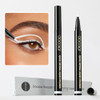 Docolor White Waterproof Eyeliner Pen Longwearing With UltraFine Tip Liquid Eye Liner White Waterproof Eyeliner P 2Pcs