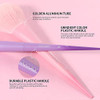 Docolor Colourful Makeup Brush Set + Eye Makeup Brushes Set Premium Kabuki Ful Makeup Brush Set 17Pcs