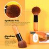 Docolor Blush Powder Brush Premium Synthetic Hairs Makeup Brushes Face Kabuki Foundation Blush Powder Brush Premium