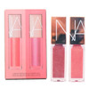Nars Mini Afterglow Lip Shine Gloss Set:: Orgasm Sheer Peachy Pink With