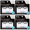 Ardell PreCut False Lashes Demi Wispies NaturalLooking Strip Lashes Includes Duo Adhesive 4 Pack