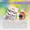Ardell Winks Dare To Dazzle False Eyelashes 222 Lash Set With Customizable