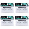 Ardell Lashes 102 Demi Black Lightweight Reusable Fake Eyelashes With Natural Look 4 Pack
