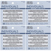 Ardell Triple Individual Lashes Long Black KnotFree Eyelash Extensions Volumizing Diy Lash 4 Pack