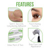 Duo BrushOn Clear Lash Glue Waterproof Strip Lash Adhesive With Vitamins A 0.18 Oz 2 Pack