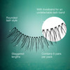 Ardell False Eyelashes Natural 110 Black 1 Pack 5 Pairs Per Pack 1 Pack