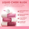 Focallure Silky Cream Liquid BlushLeaving A Matte Dewy Makeup LookEasy To Apply