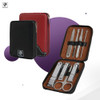 Skull Shaver Manicure Set For Men Nail Kit Stainless Steel Grooming Tools Precision 8Piece