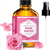Leven Rose Pure Rose Water Spray For Face Hair and Body Hydrating Rosewater 4 Oz