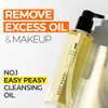 Numbuzin No.1 Easy Peasy Cleansing Oil Lightweight Makeup Remover and Facial Cleanser 6.76 Fl Oz