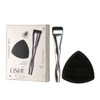 Beautymall Set Lishu Foundation Brush + Lishu Foundation Puff Set Triangle Puff