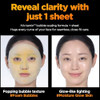 Wellage Hyper Toning Vita C Bubble Mask Korean Skincare Wash Off Facial 5 Sheets