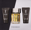 Yves Saint Laurent LHomme Men Set Eau De Toilette Spray After Shave Balm