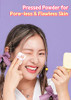 Colorgram Sebum Retouching Blur Pact + Milk Bling Heartlighter 01 Peach Heart Gram Sebum Retouching Blur