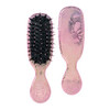Wet Brush Mini Shine Enhancer Detangler Detangling Knots Snagfree Shiny Smooth Hair Dry Detangling Sea Shells 1 Count