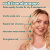 Nature Spell Bond Repair Shampoo For Dry and Damaged Hair Sulfate and Paraben Safe For All Hair Types Veg 10.14 Fl Oz
