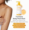 Medicube Body Smoothing and Clarifying Duo: Turmeric Body Peel Shot and Kojic