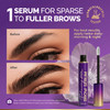 Nutraharmony Eyebrow Growth Serum Peptide Brow Serum For Fuller Thicker Looking Brows 0.27 Fl Oz