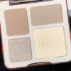 Uniqus 4In1 Face Contour Palette Matte And Shimmer Shades With Highlighter Brown S With Highlighter Brown An 2 Pack