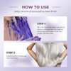 Karseell Purple Hair Mask Neutralizes Brass Tones For Blonde Bleached Silver Or Treated Hair 16.90 Oz