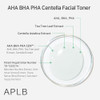 Aplb Aha Bha Pha Centella Facial Toner Aha Bha Pha Cen 16.4% 5.41 Fl.Oz