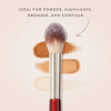 Bk Beauty 108 Precision Powder Makeup Brush ProDesigned Tapered Brush For Precise UnderEye