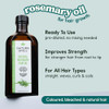 Nature Spell Rosemary Oil For Hair Growth With Pump Dispenser PreDiluted Hair and 5.07 Fl Oz