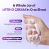 Bioheal Boh Probioderm 3D Lifting Cream Mask Korean Collagen Face Mask For Wrinkles 6 Sheets