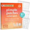 Livaclean Ct Large Pimple Patches For Face 10 Sizes Variety Pack Zit 272 Ct