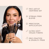 Bk Beauty Nikki La Rose Pro Artist Brush Set Vol. 2 Celebrity Mua 8Pc