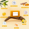 Peehss Turmeric Soap and Turmeric Face Wash Set Honey Lemon Tumeric Kojic