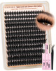 Goddvenus Manga Lash Clusters With Spikes Wispy Cluster Eyelash Extensions Fluffy Anime 204 Pieces