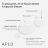 Aplb Tranexamic Acid Niacinamide Ampoule Serum Tranex Niac Cen 34.8% /Korean Skincare Ation 1.35 Fl.Oz